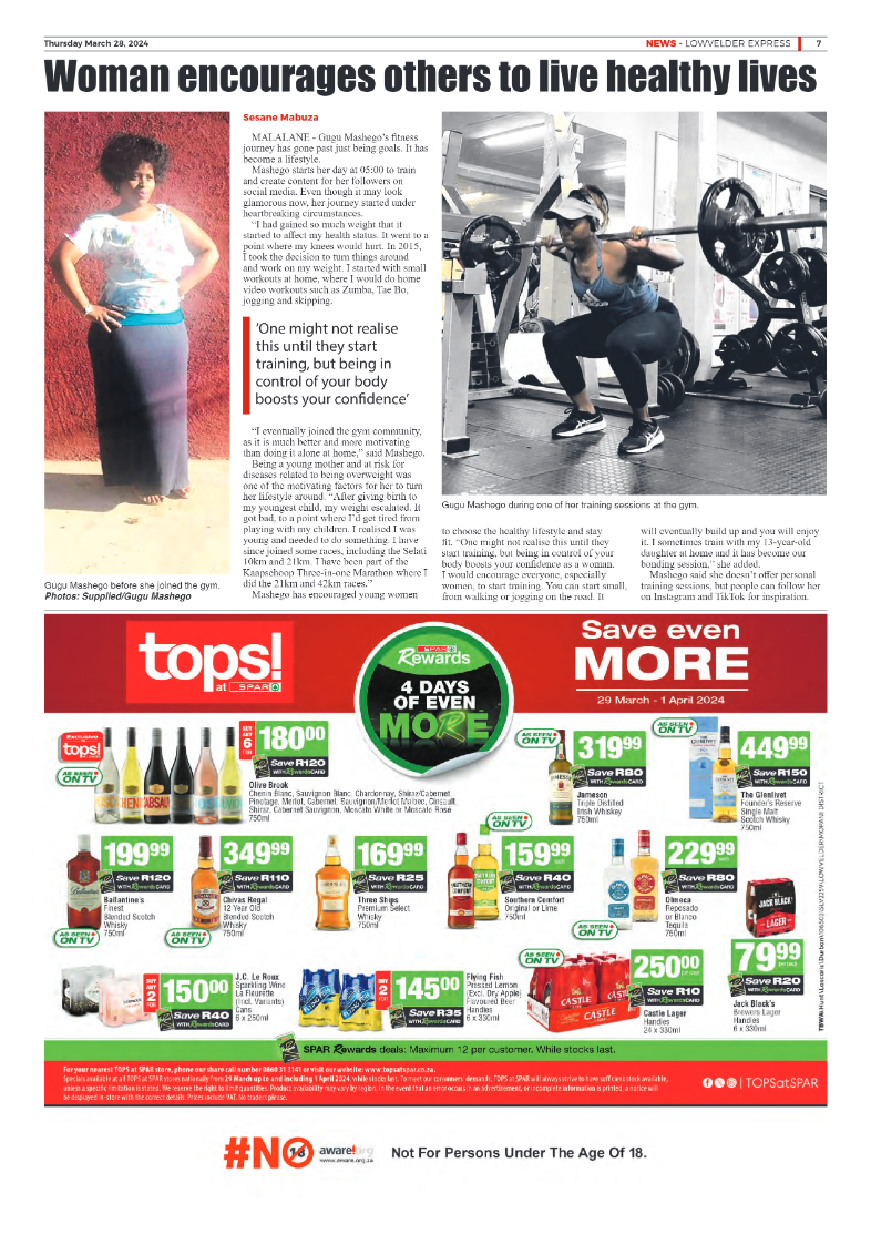 Lowvelder Express 28 March 2024 page 7