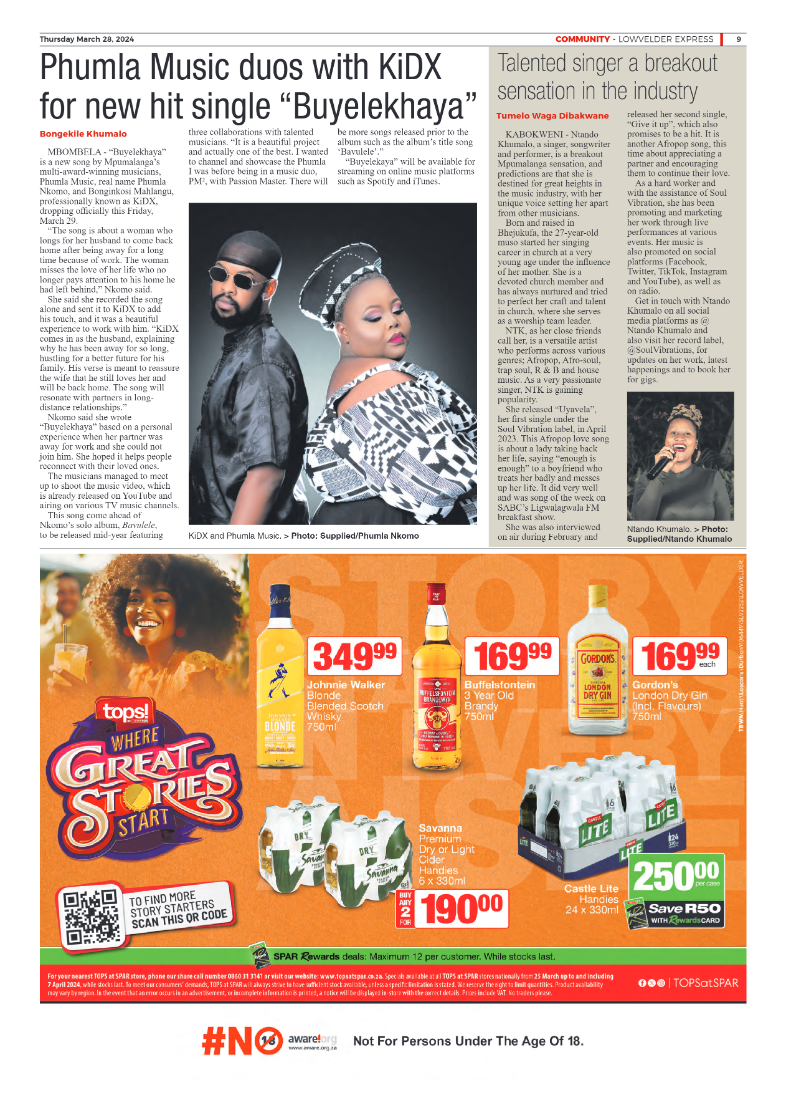 Lowvelder Express 28 March 2024 page 9