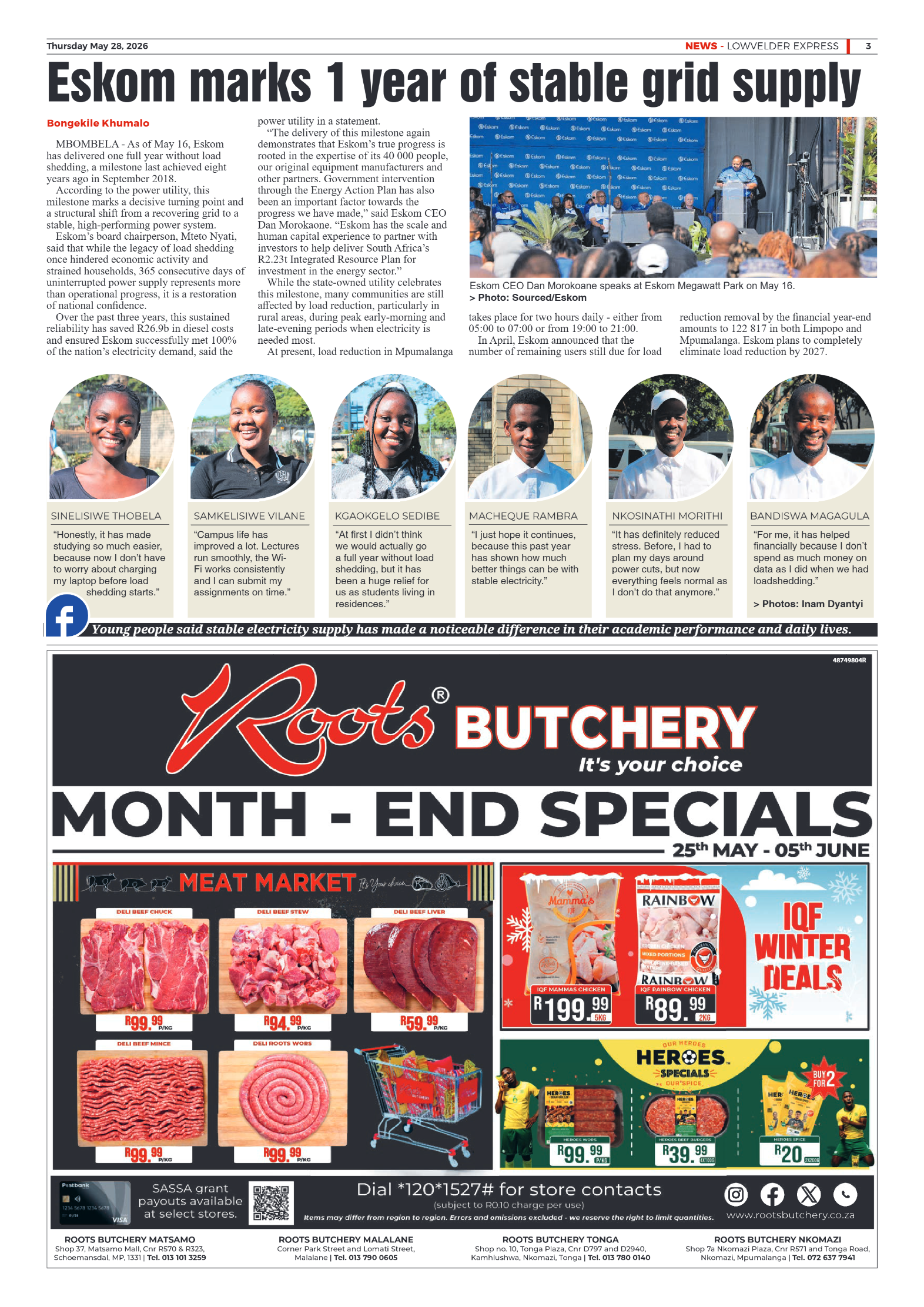 Lowvelder Express 28 May 2026 page 3