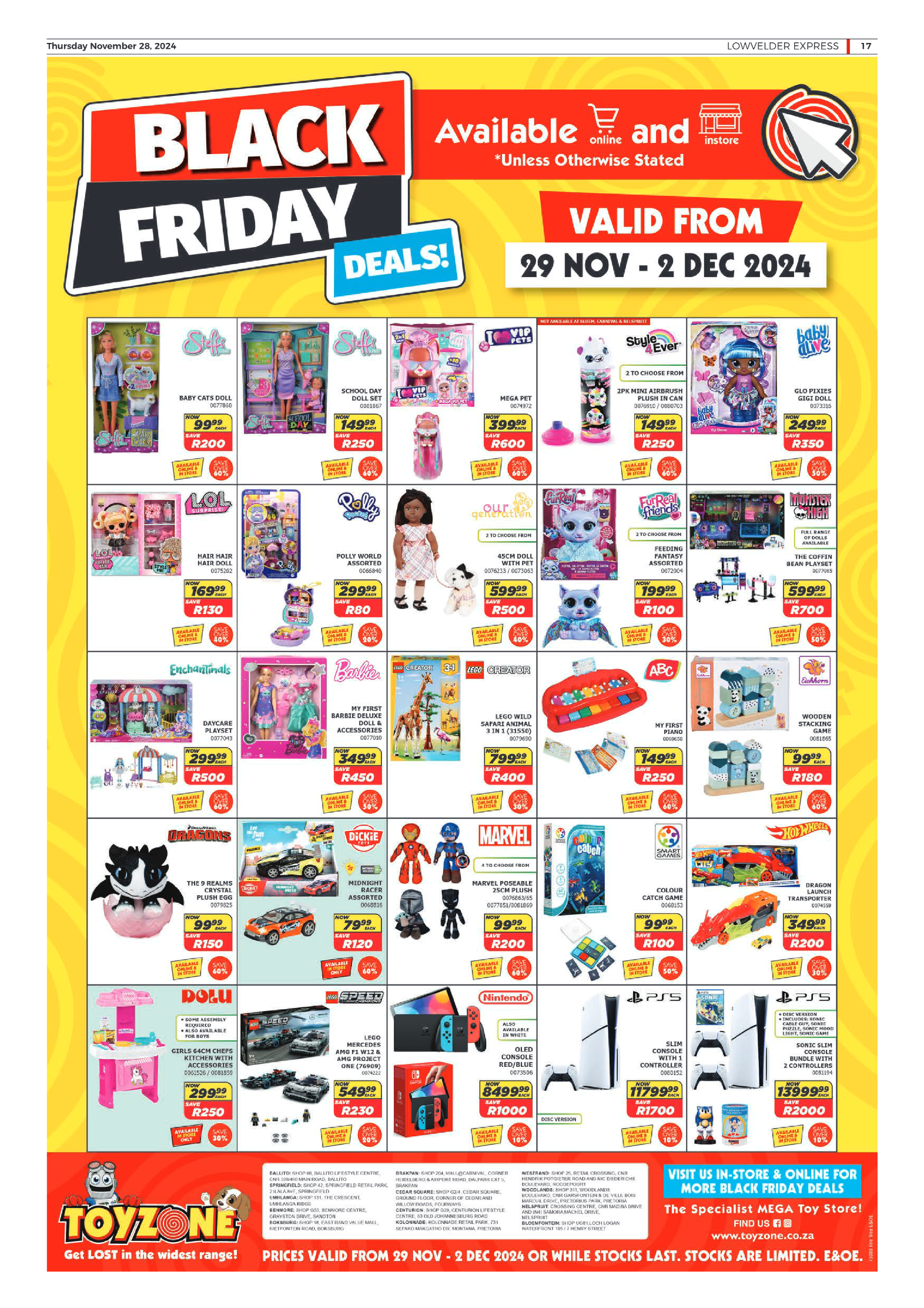 Lowvelder Express 28 November 2024 page 17