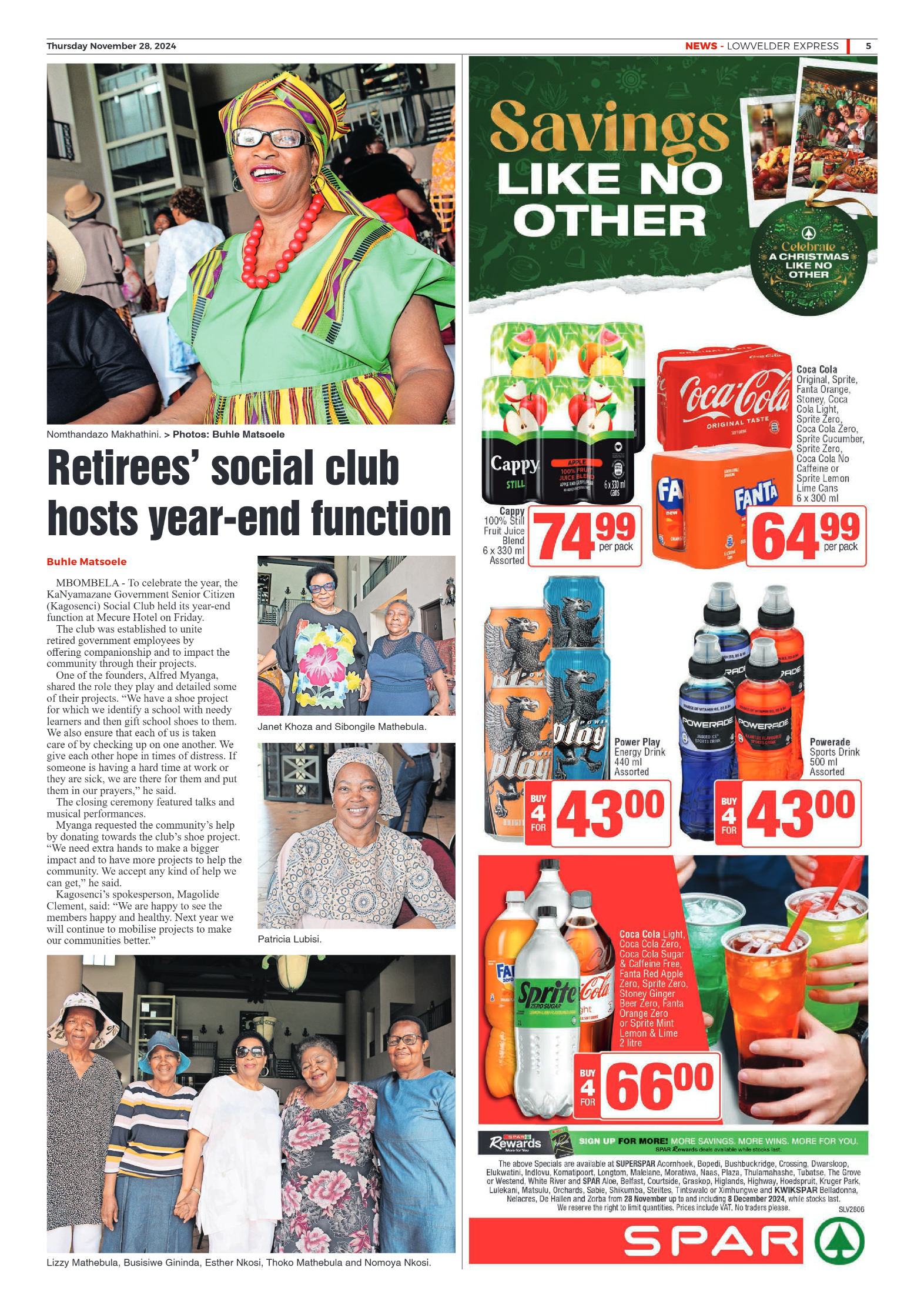 Lowvelder Express 28 November 2024 page 5