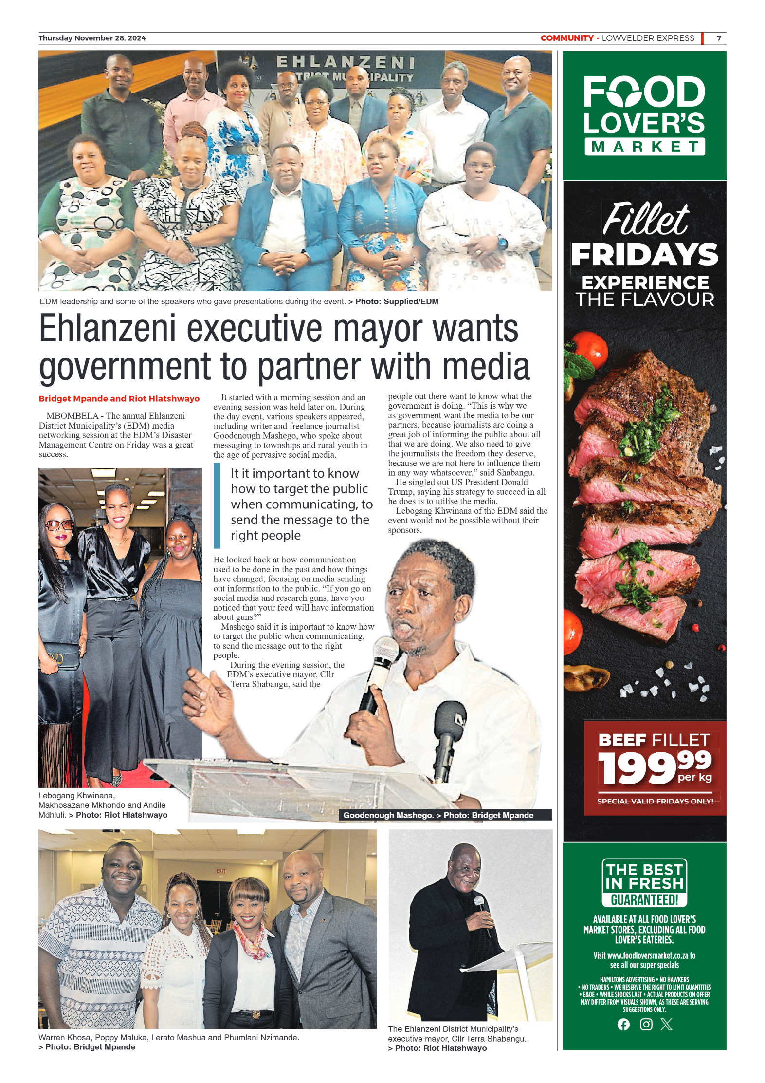Lowvelder Express 28 November 2024 page 7