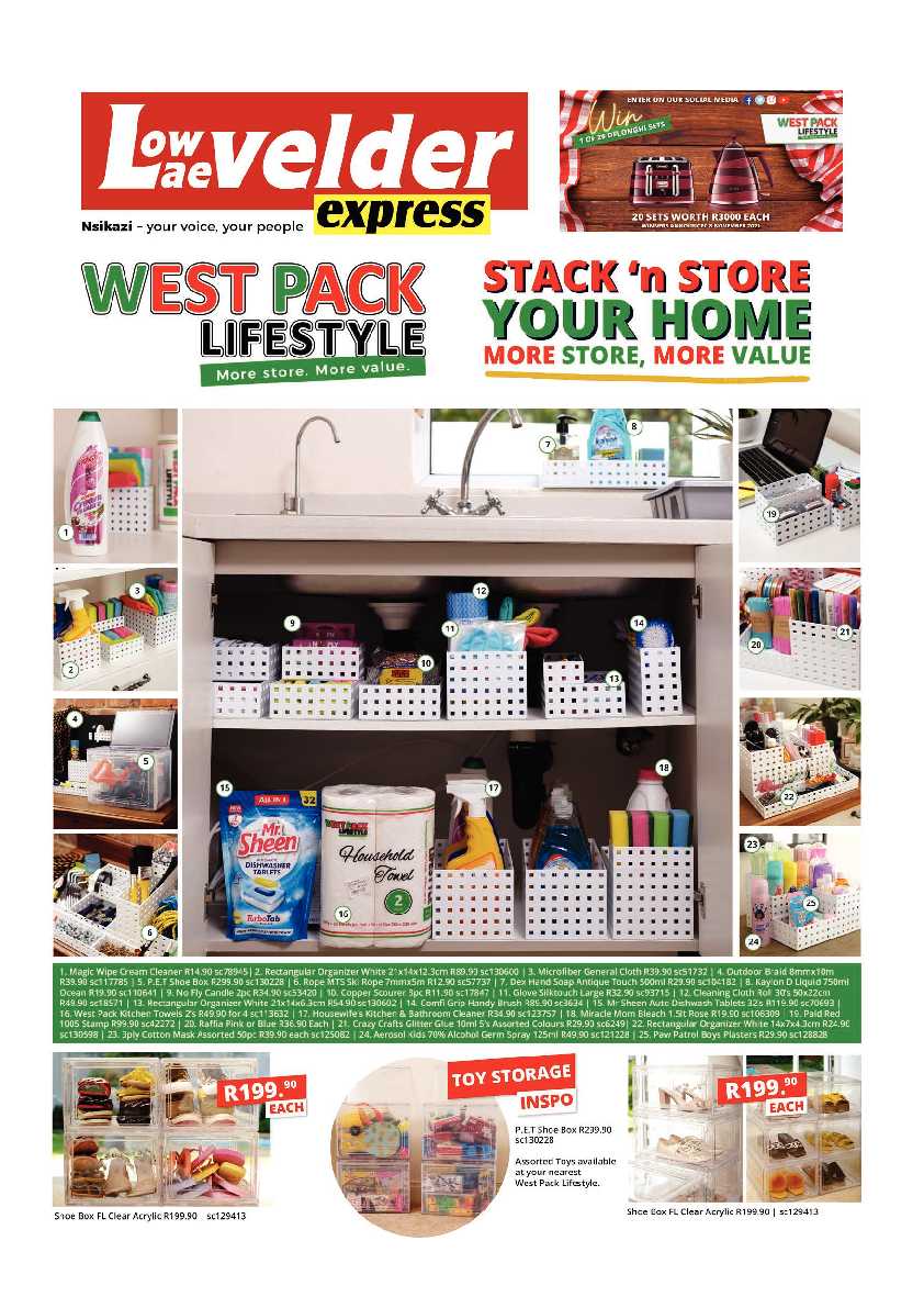 Lowvelder Express 28 October 2021 page 1