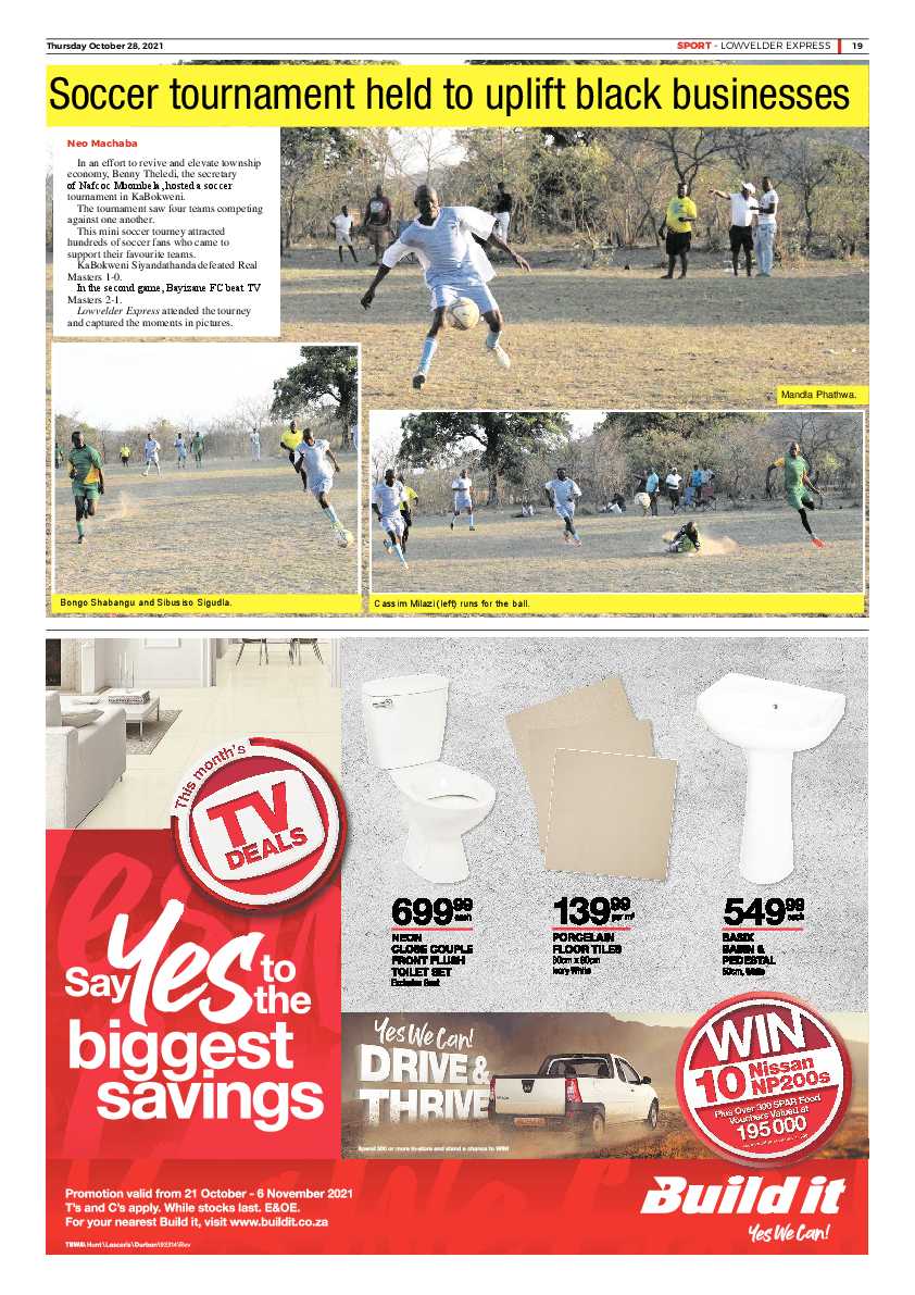 Lowvelder Express 28 October 2021 page 21