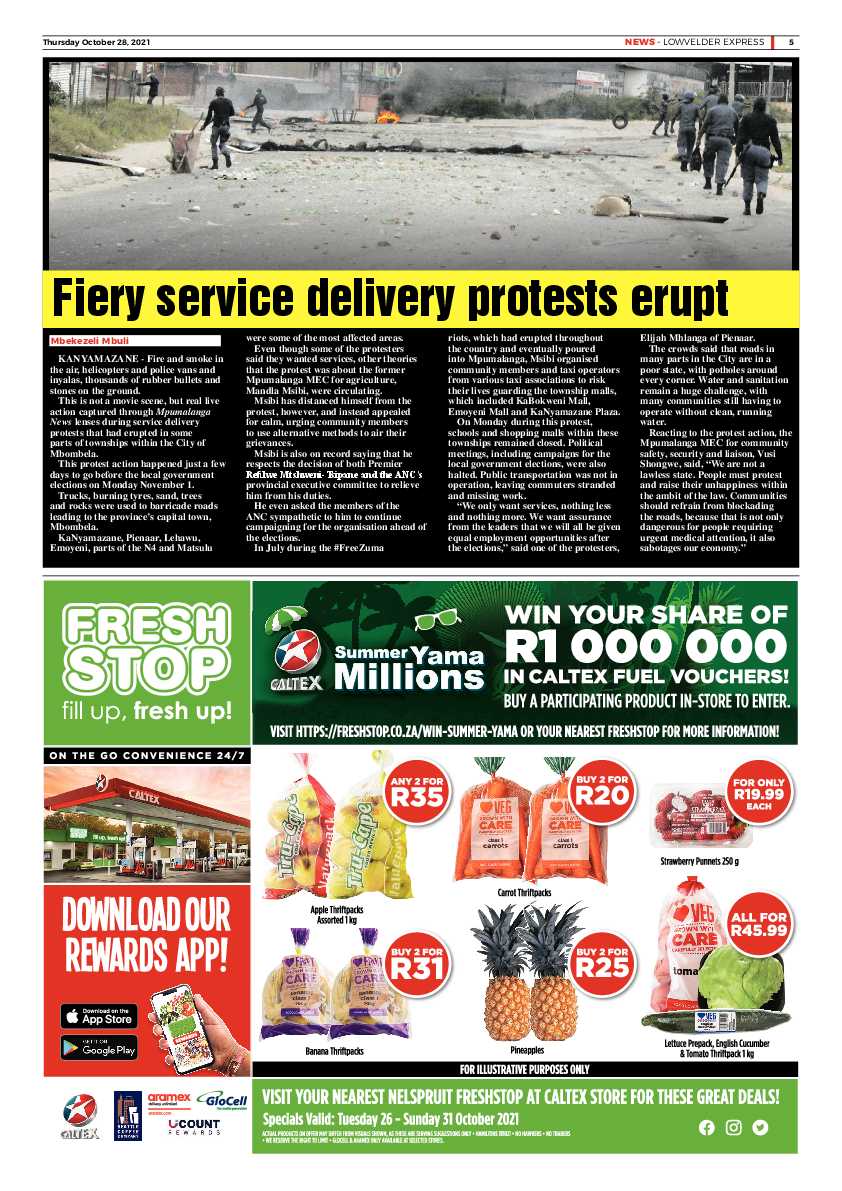 Lowvelder Express 28 October 2021 page 7