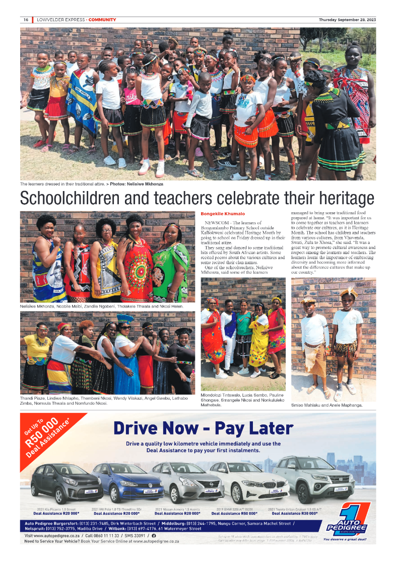 Lowvelder Express 28 September 2023 page 16