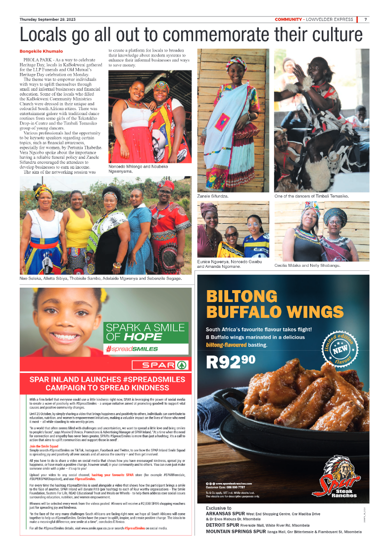 Lowvelder Express 28 September 2023 page 7