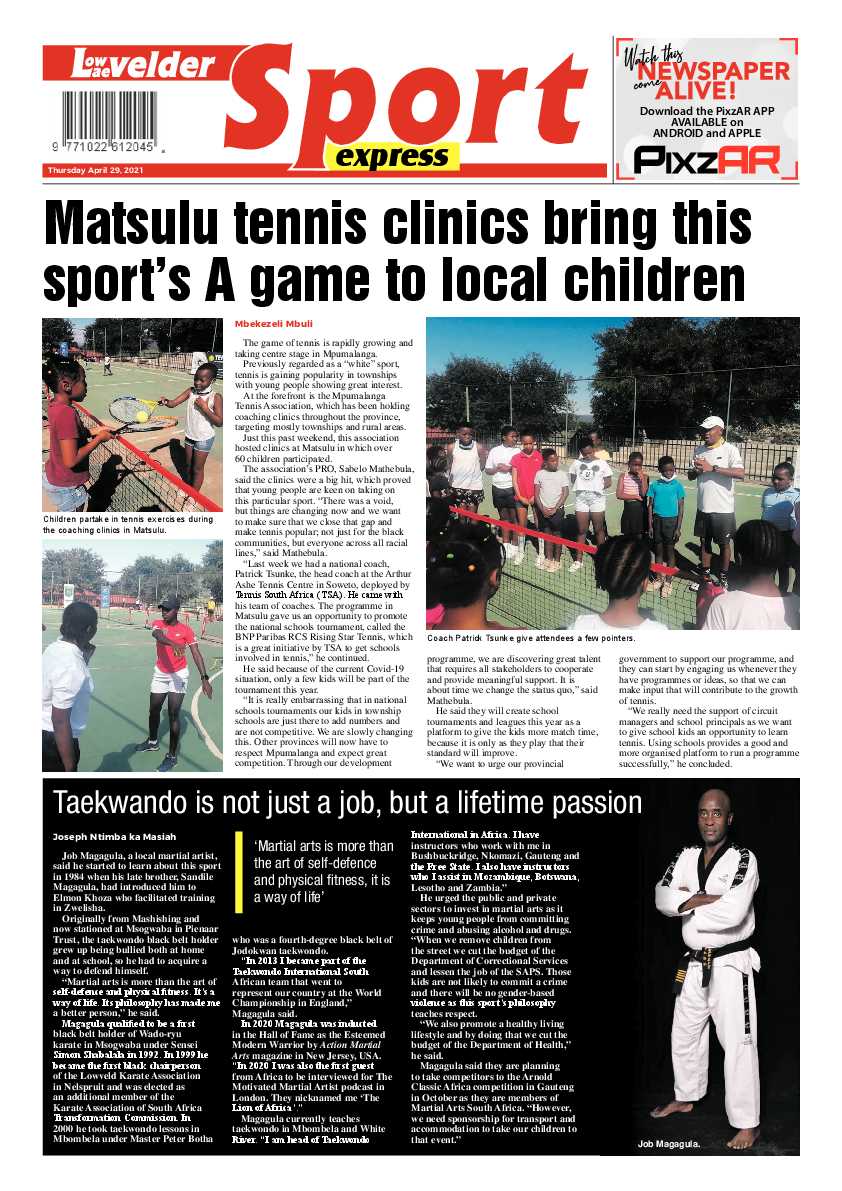 Lowvelder Express 29 April 2021 page 16