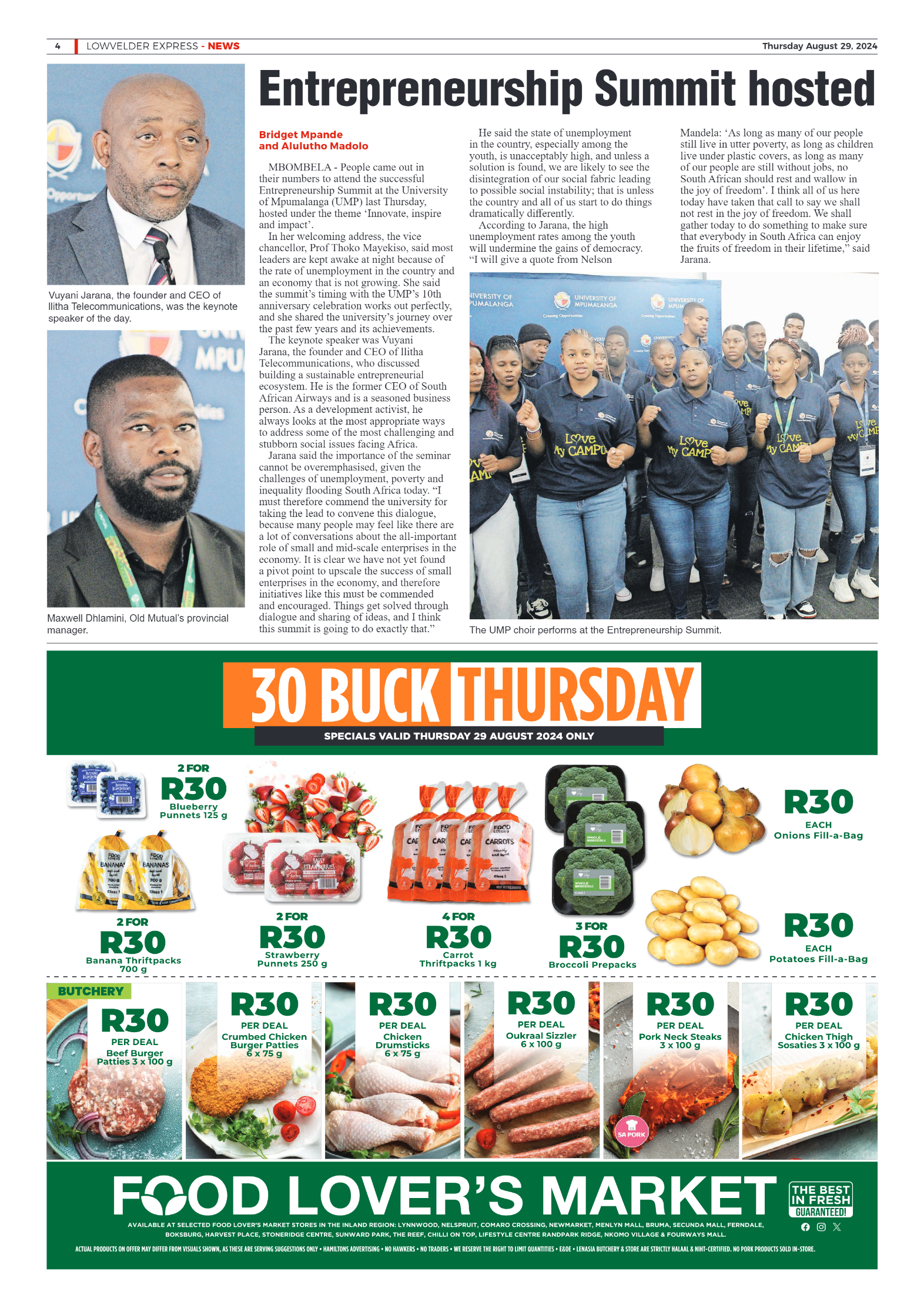 Lowvelder Express 29 August 2024 page 4