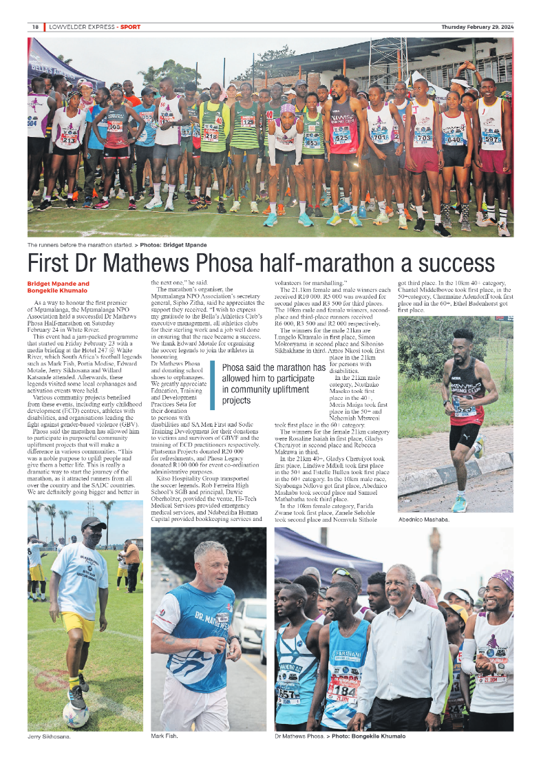 Lowvelder Express 29 February 2024 page 18