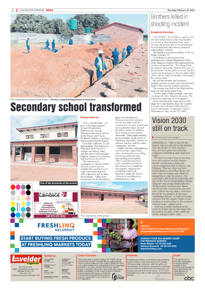 Lowvelder Express 29 February 2024 page 2