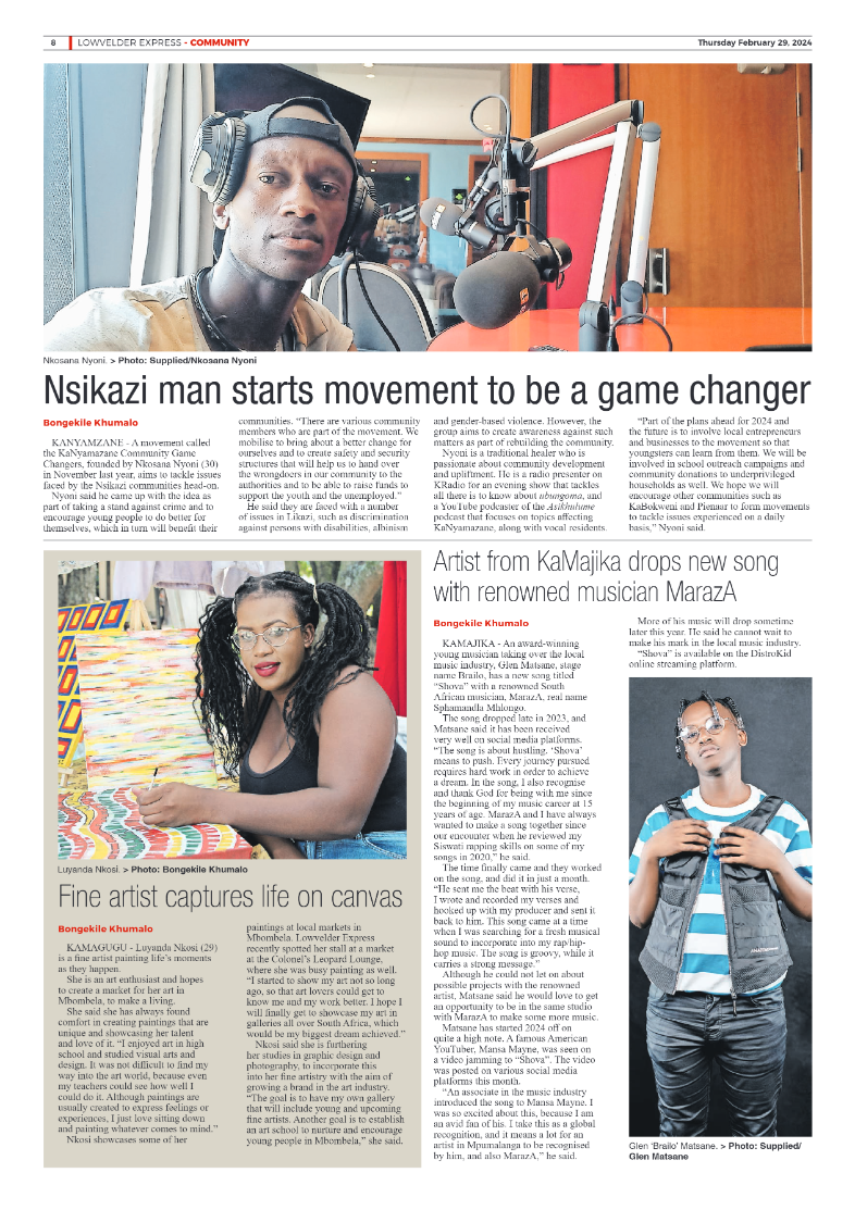 Lowvelder Express 29 February 2024 page 8