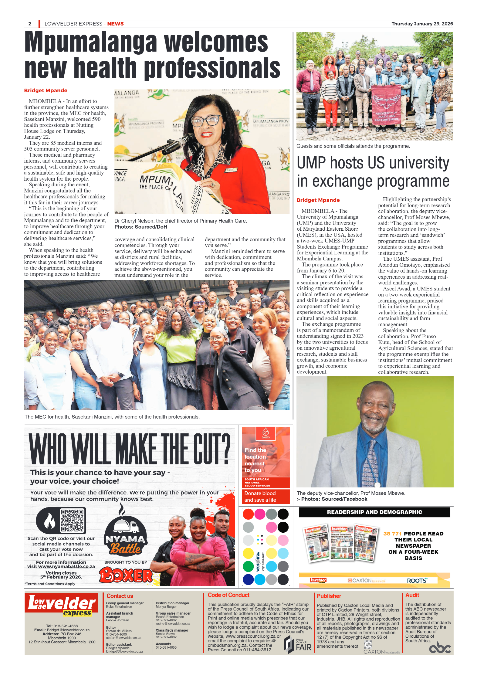 Lowvelder Express 29 January 2025 page 2