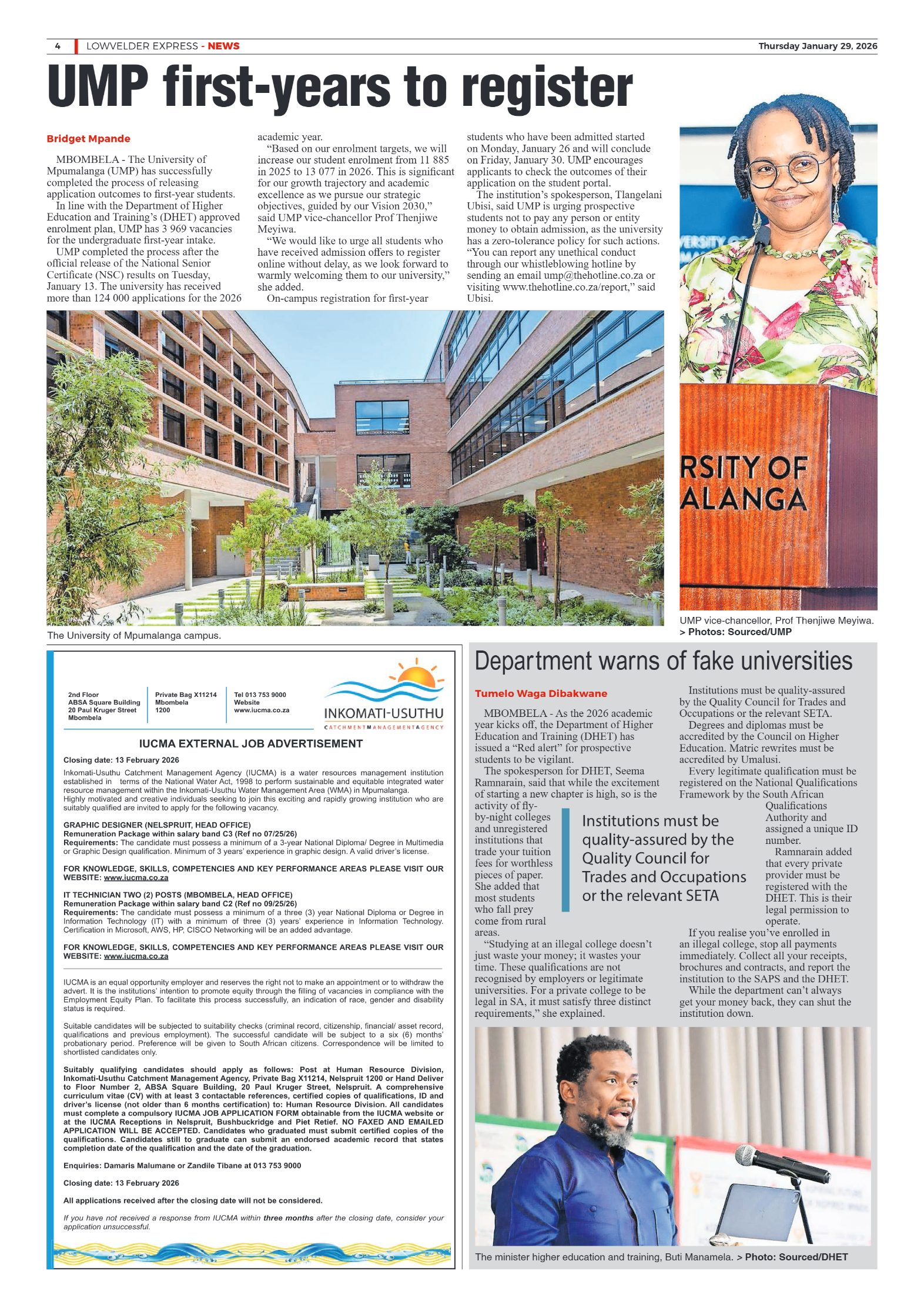 Lowvelder Express 29 January 2025 page 4