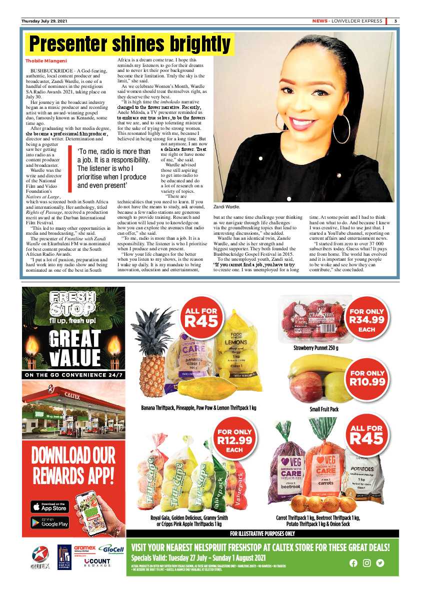 Lowvelder Express 29 July 2021 page 3