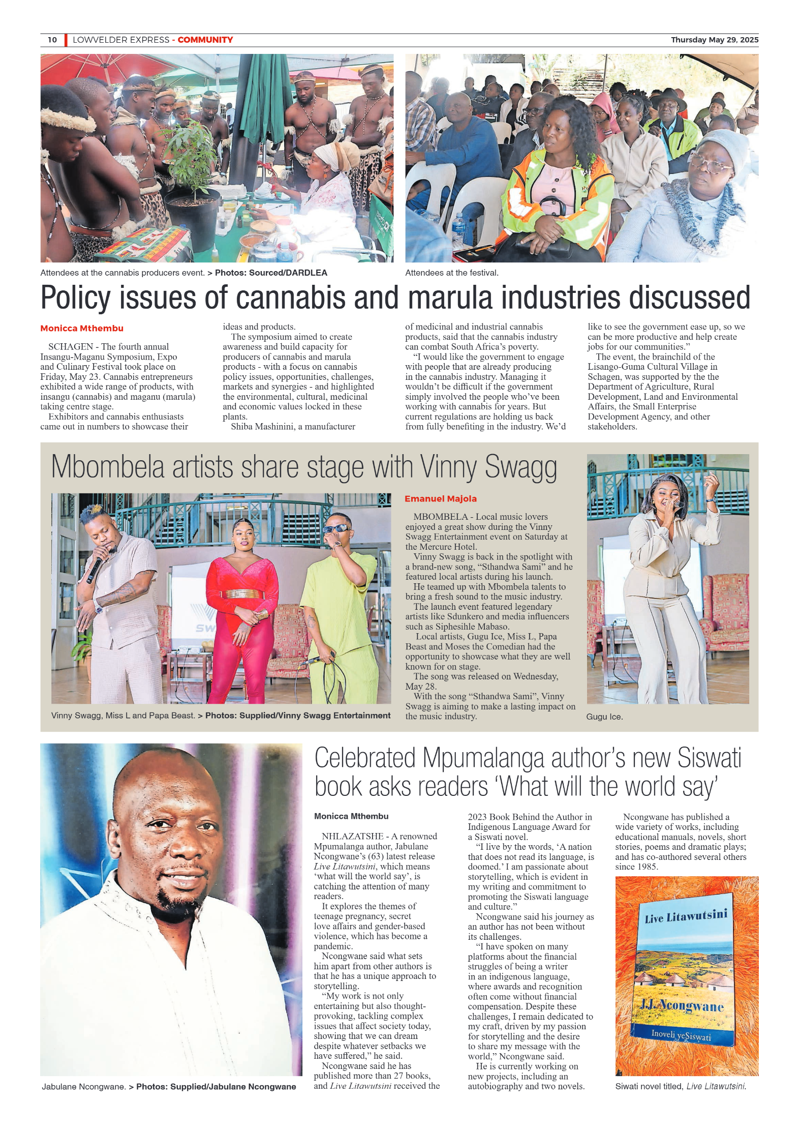 Lowvelder Express 29 May 2025 page 10