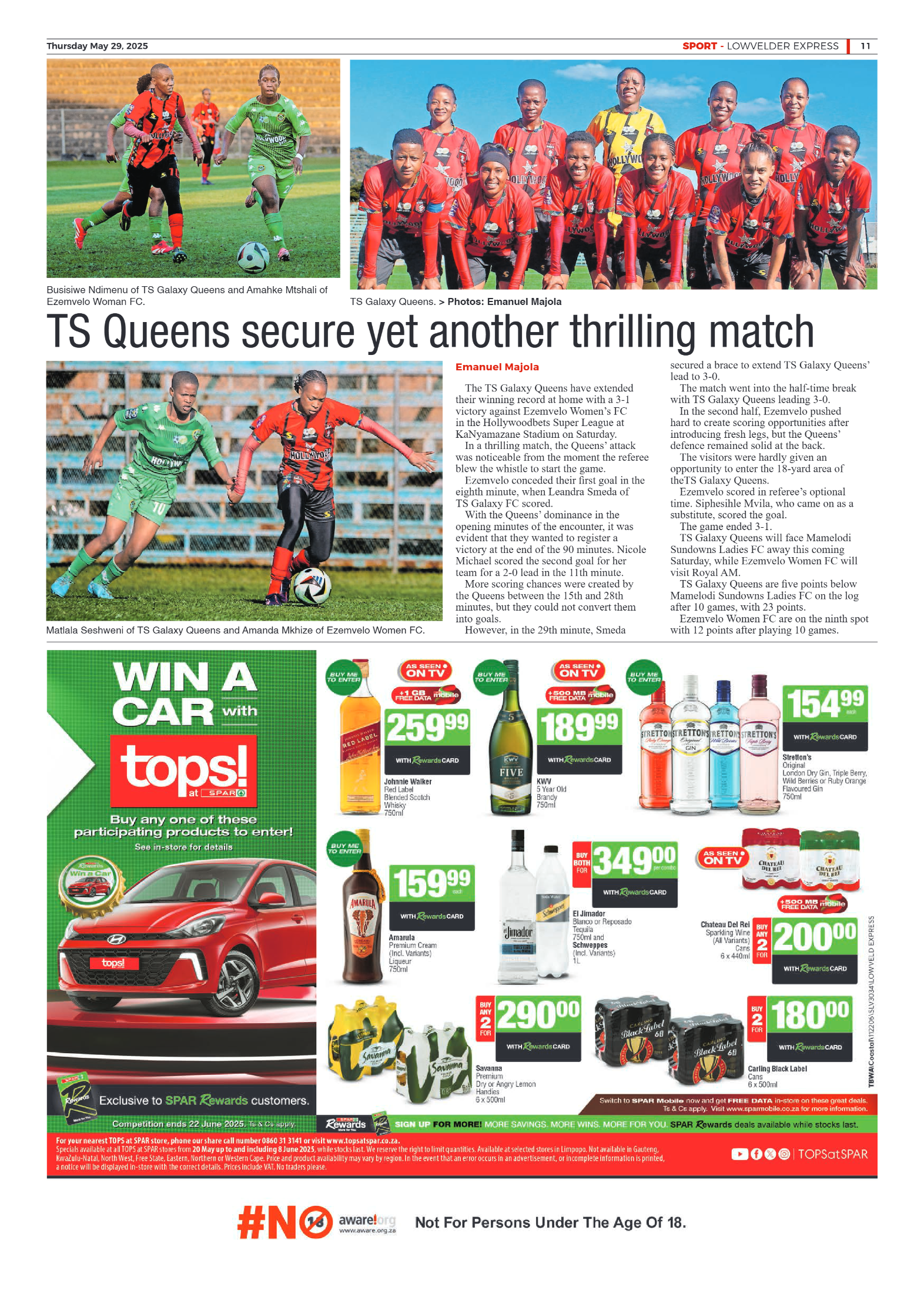 Lowvelder Express 29 May 2025 page 11