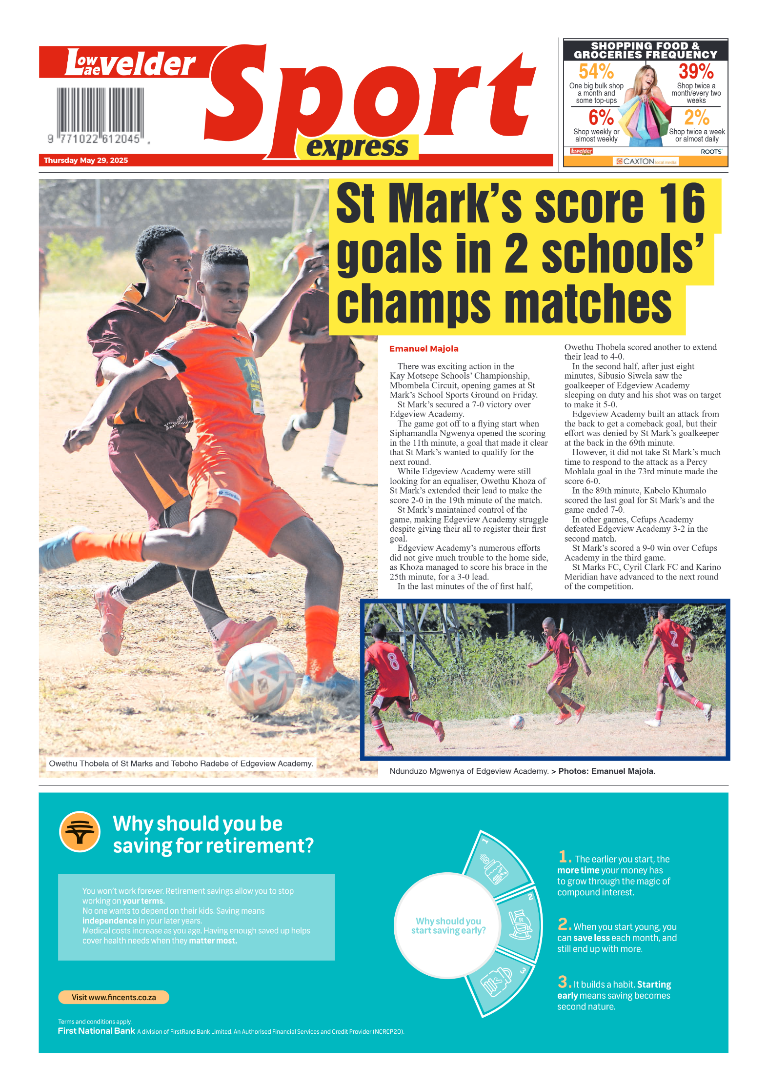 Lowvelder Express 29 May 2025 page 12