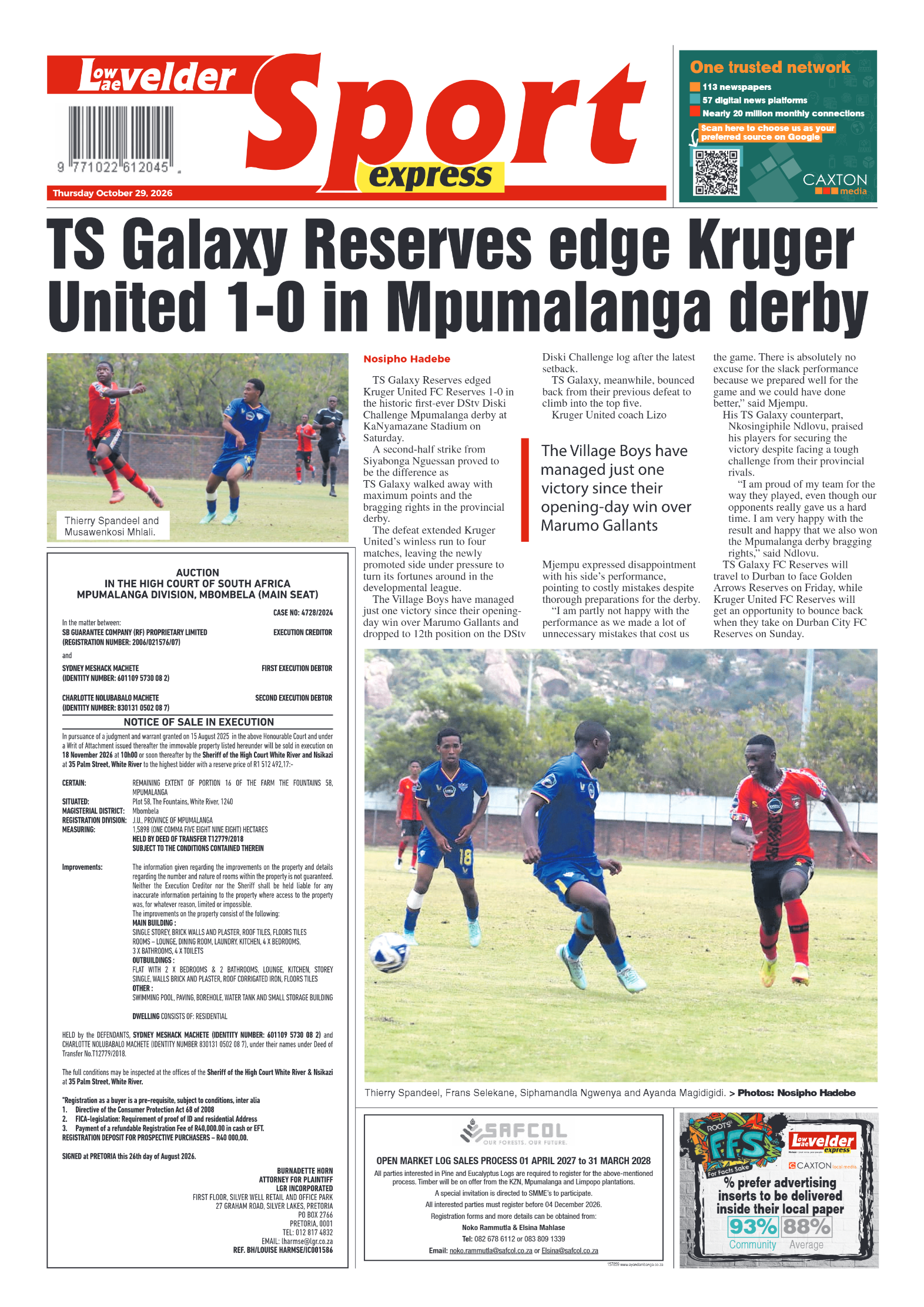 Lowvelder Express 29 October 2026 page 8