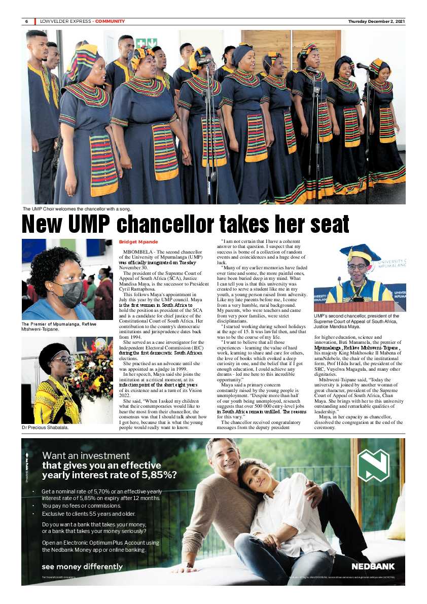 Lowvelder Express 2 December 2021 page 6