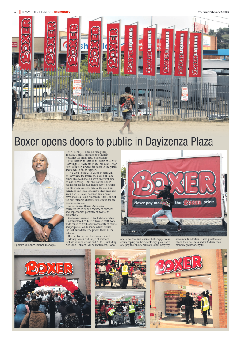 Lowvelder Express 2 February 2023 page 4