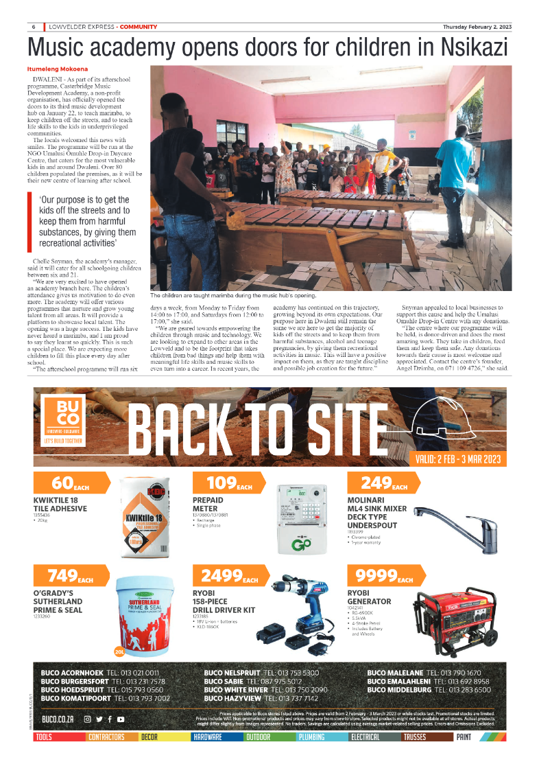 Lowvelder Express 2 February 2023 page 6