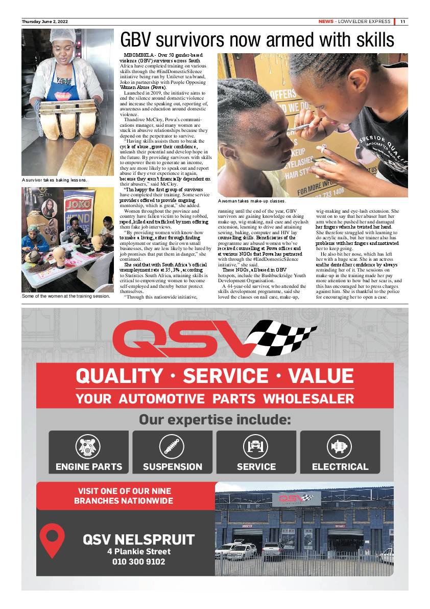 Lowvelder Express 2 June 2022 page 11