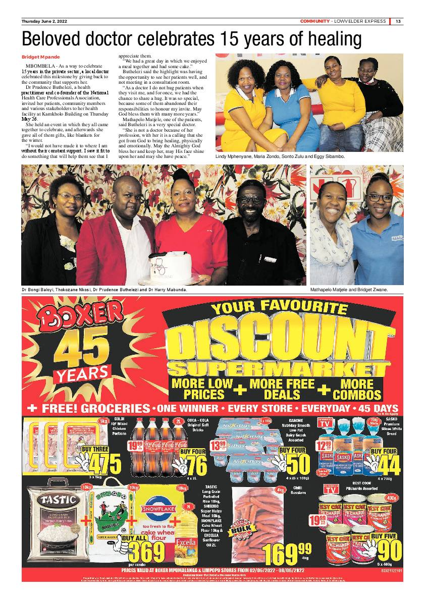 Lowvelder Express 2 June 2022 page 13