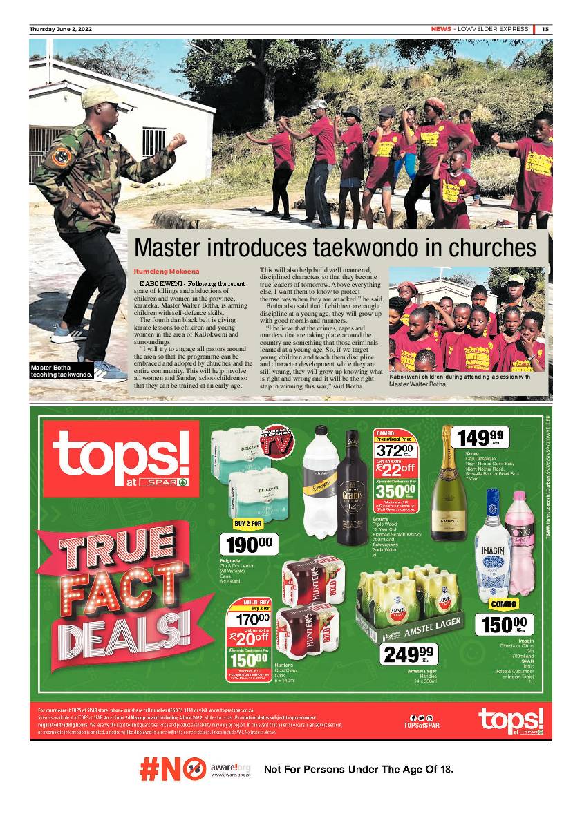 Lowvelder Express 2 June 2022 page 15