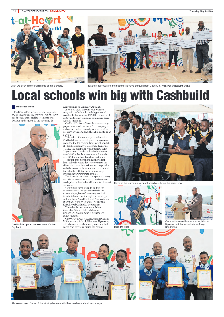 Lowvelder Express 2 May 2024 page 12