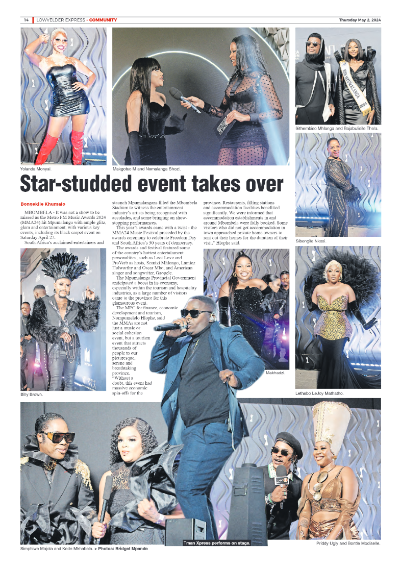 Lowvelder Express 2 May 2024 page 14