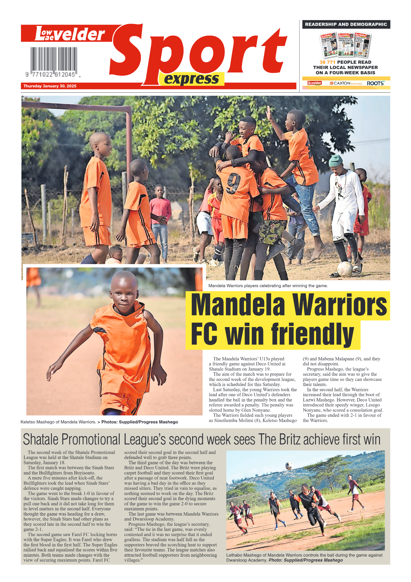 Lowvelder Express 30 January 2025 page 16