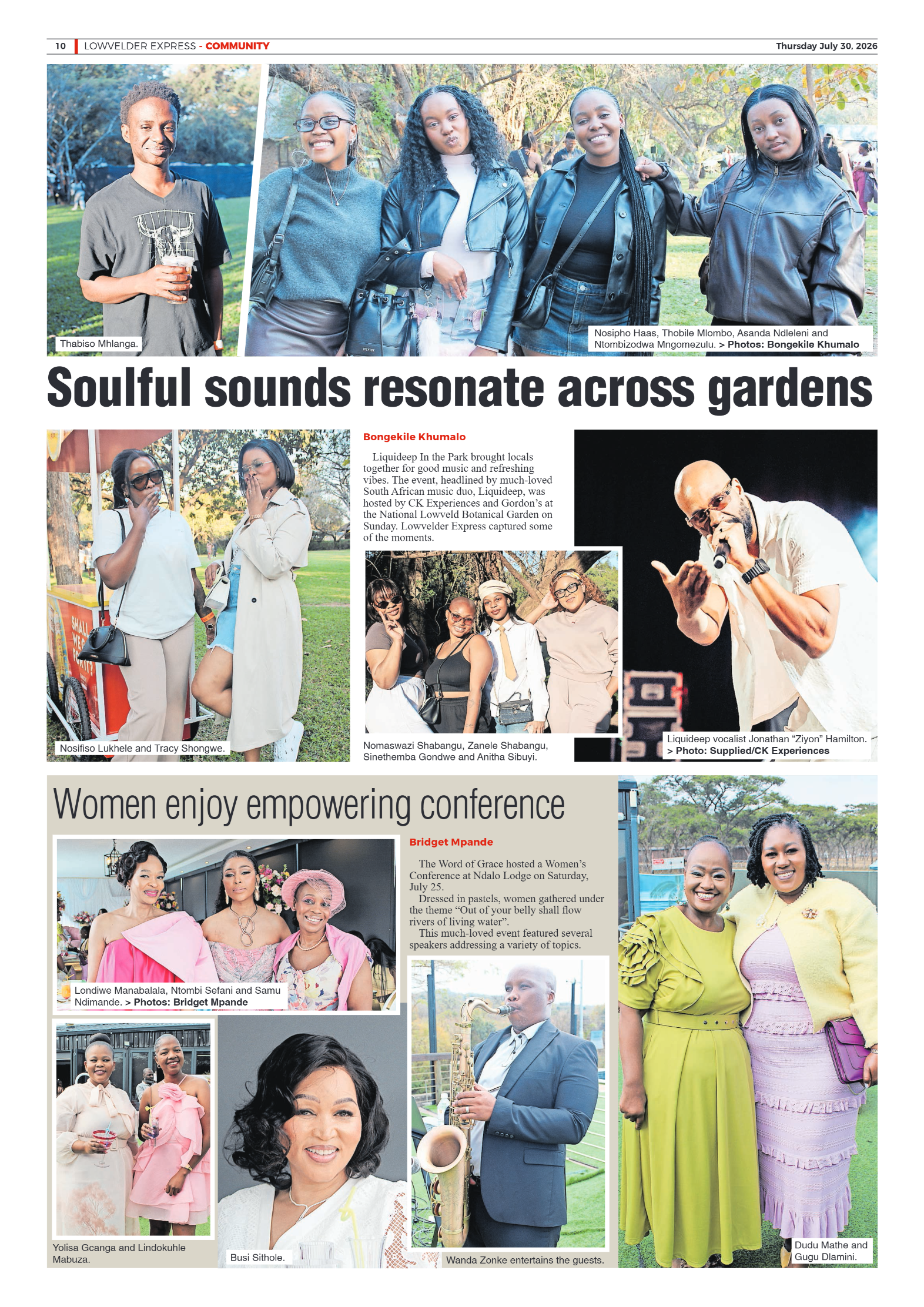 Lowvelder Express 30 July 2026 page 10