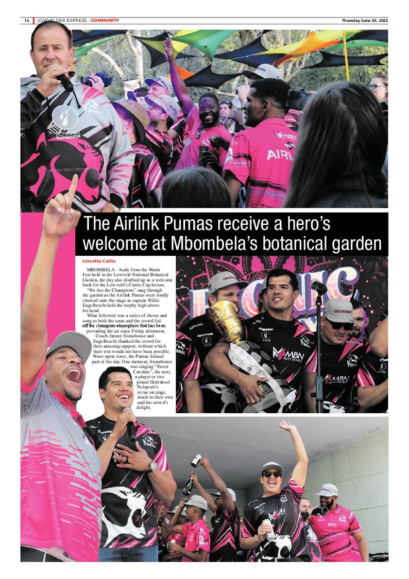 Lowvelder Express 30 June 2022 page 14