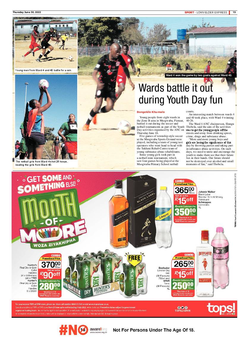 Lowvelder Express 30 June 2022 page 15