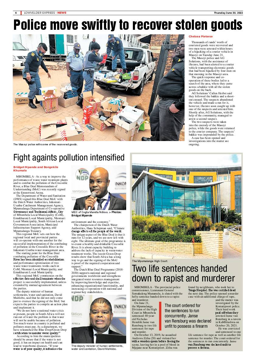 Lowvelder Express 30 June 2022 page 6