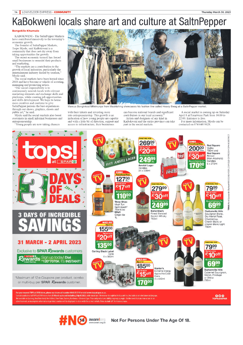 Lowvelder Express 30 March 2023 page 14