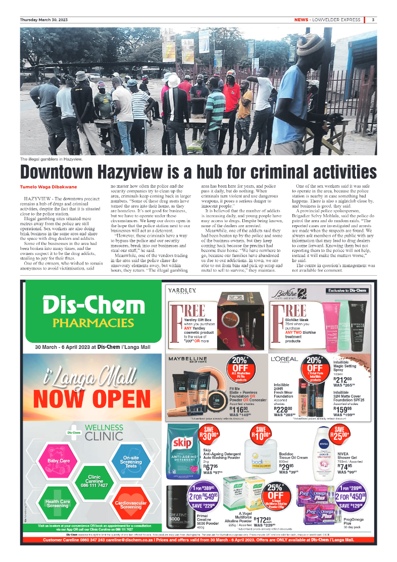 Lowvelder Express 30 March 2023 page 3