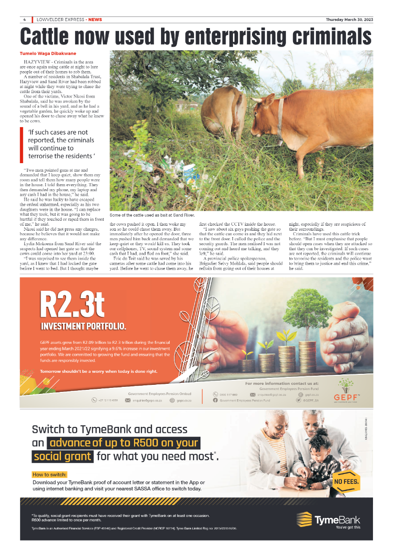 Lowvelder Express 30 March 2023 page 4