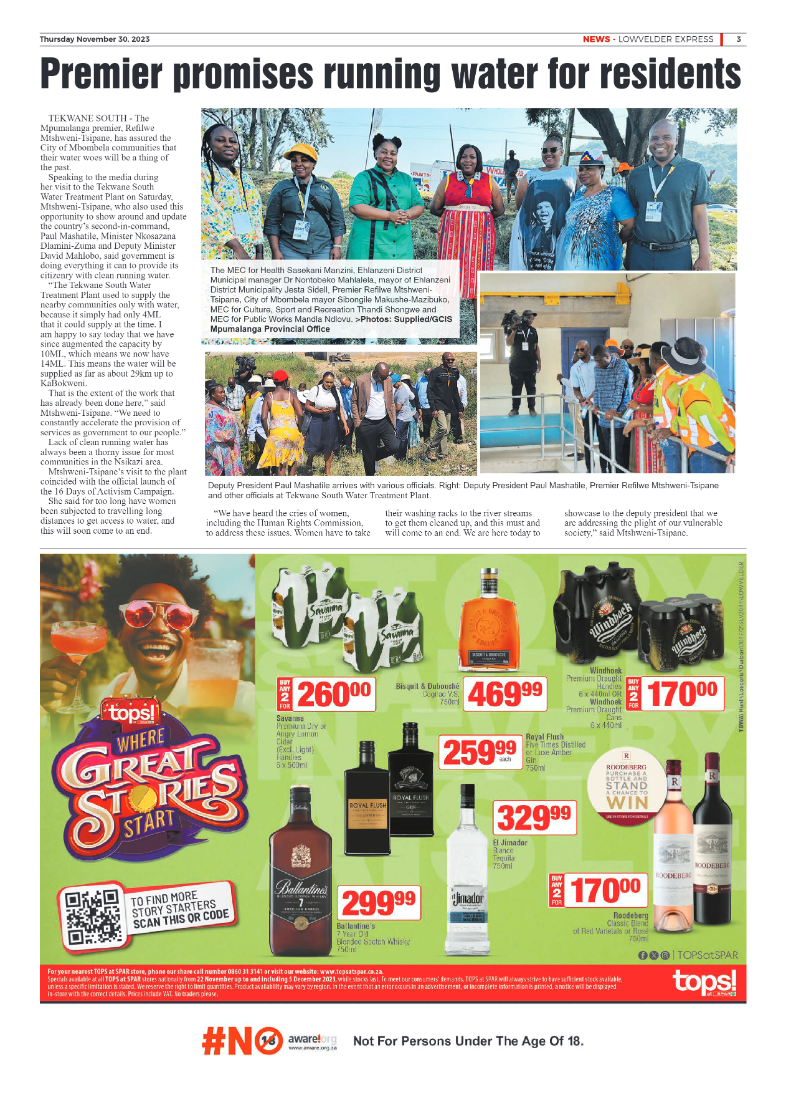 Lowveld Express 30 November 2023 page 3