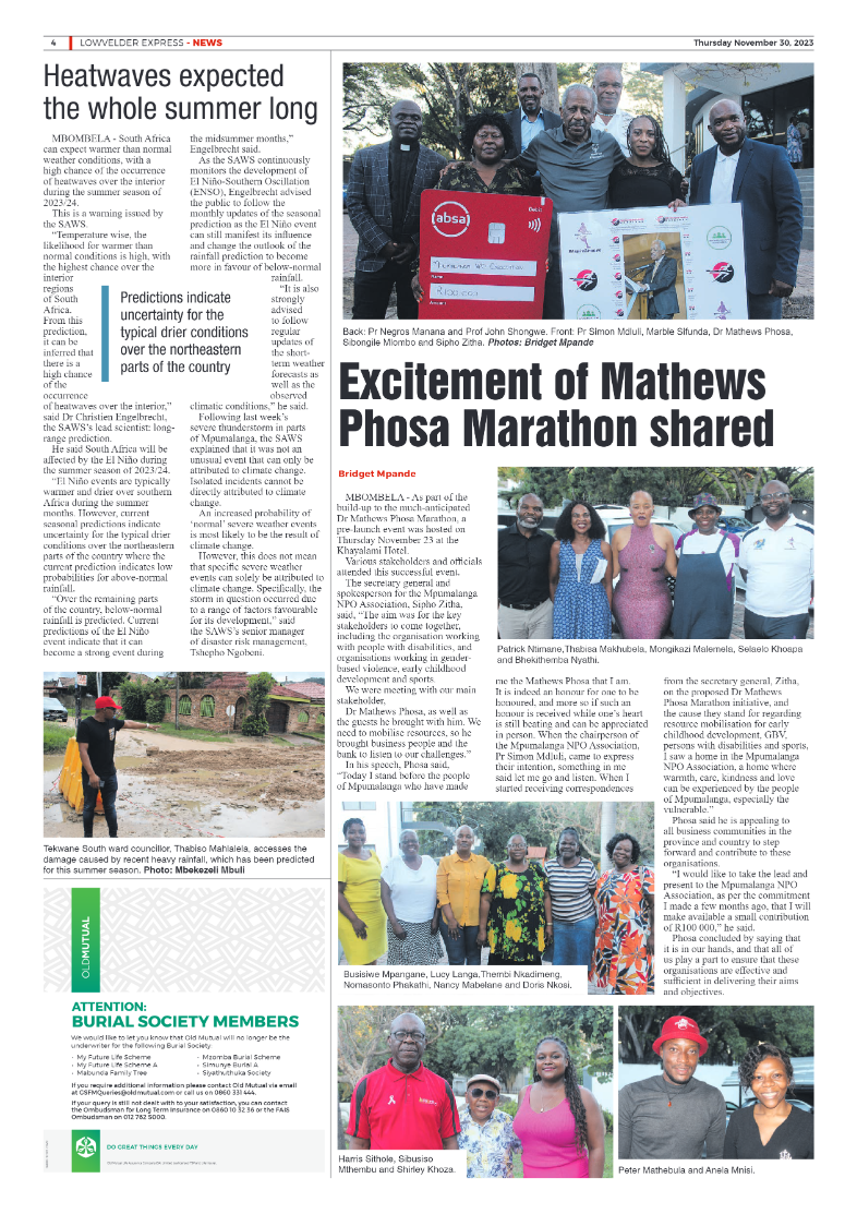 Lowveld Express 30 November 2023 page 4