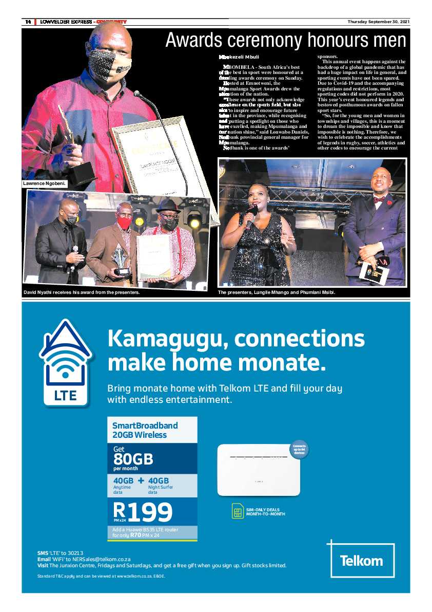 Lowvelder Express 30 September 2021 page 16