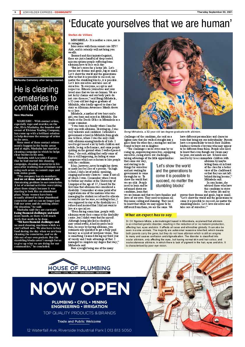 Lowvelder Express 30 September 2021 page 6