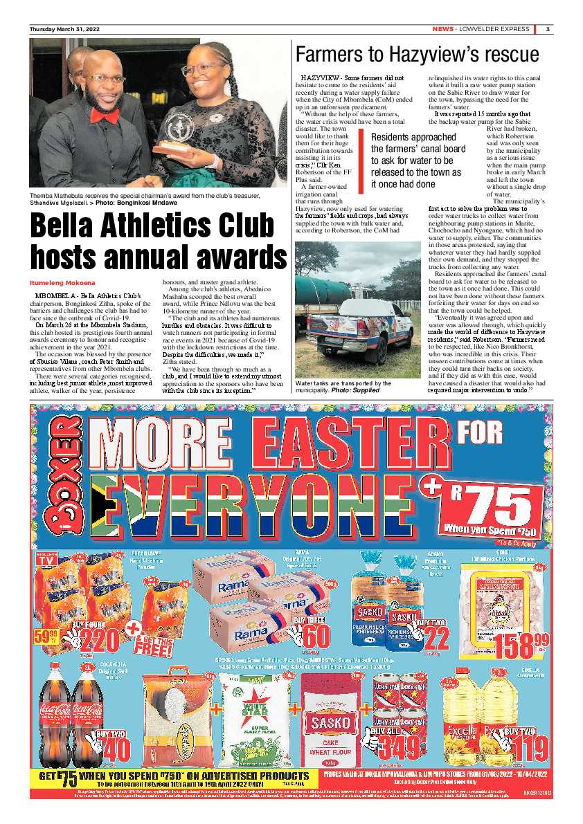 Lowvelder Express 31 march 2022 page 3