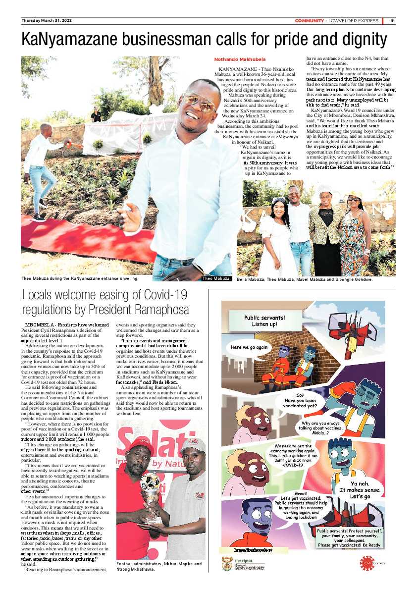 Lowvelder Express 31 march 2022 page 9