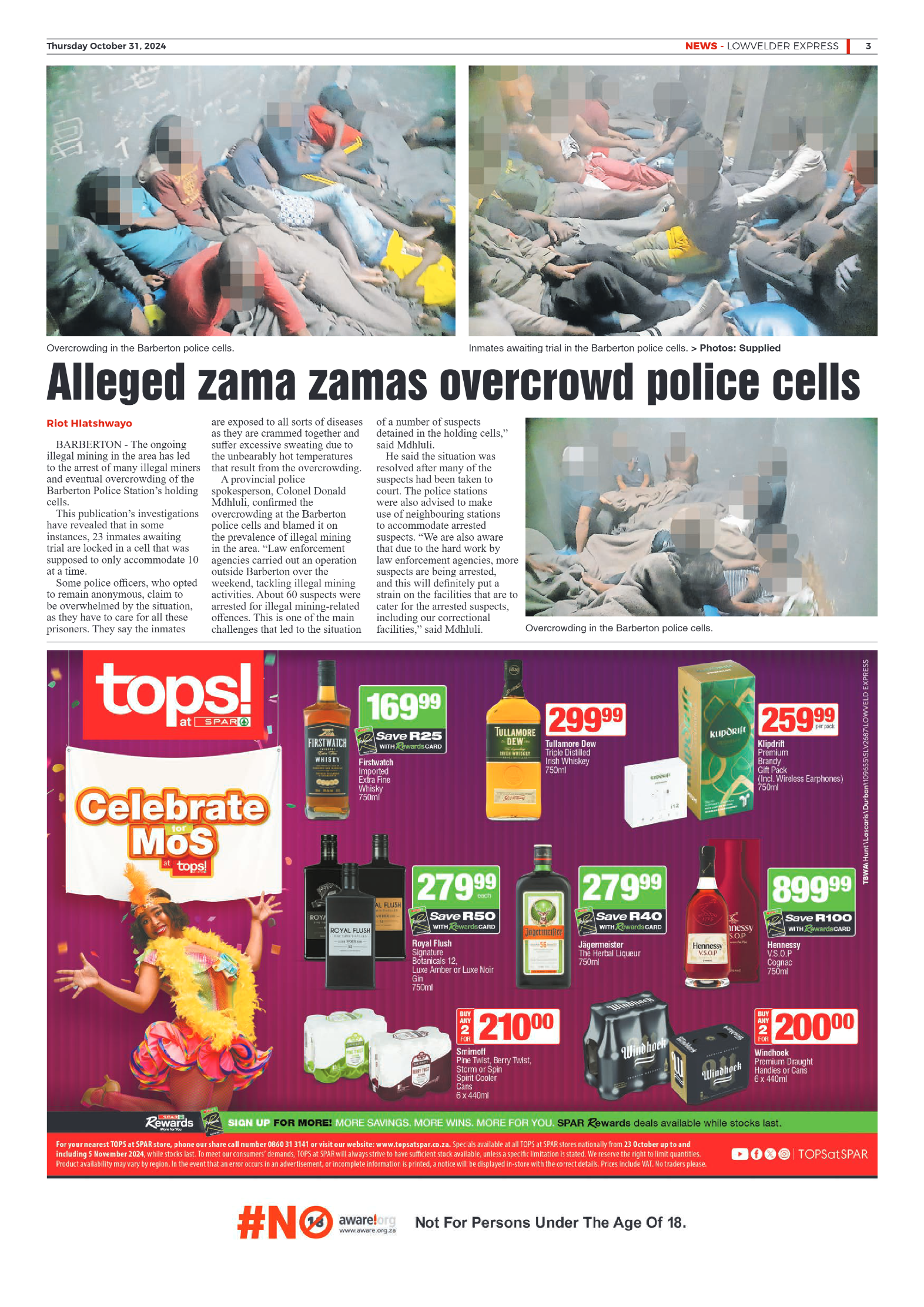 Lowvelder Express 31 October 2024 page 3