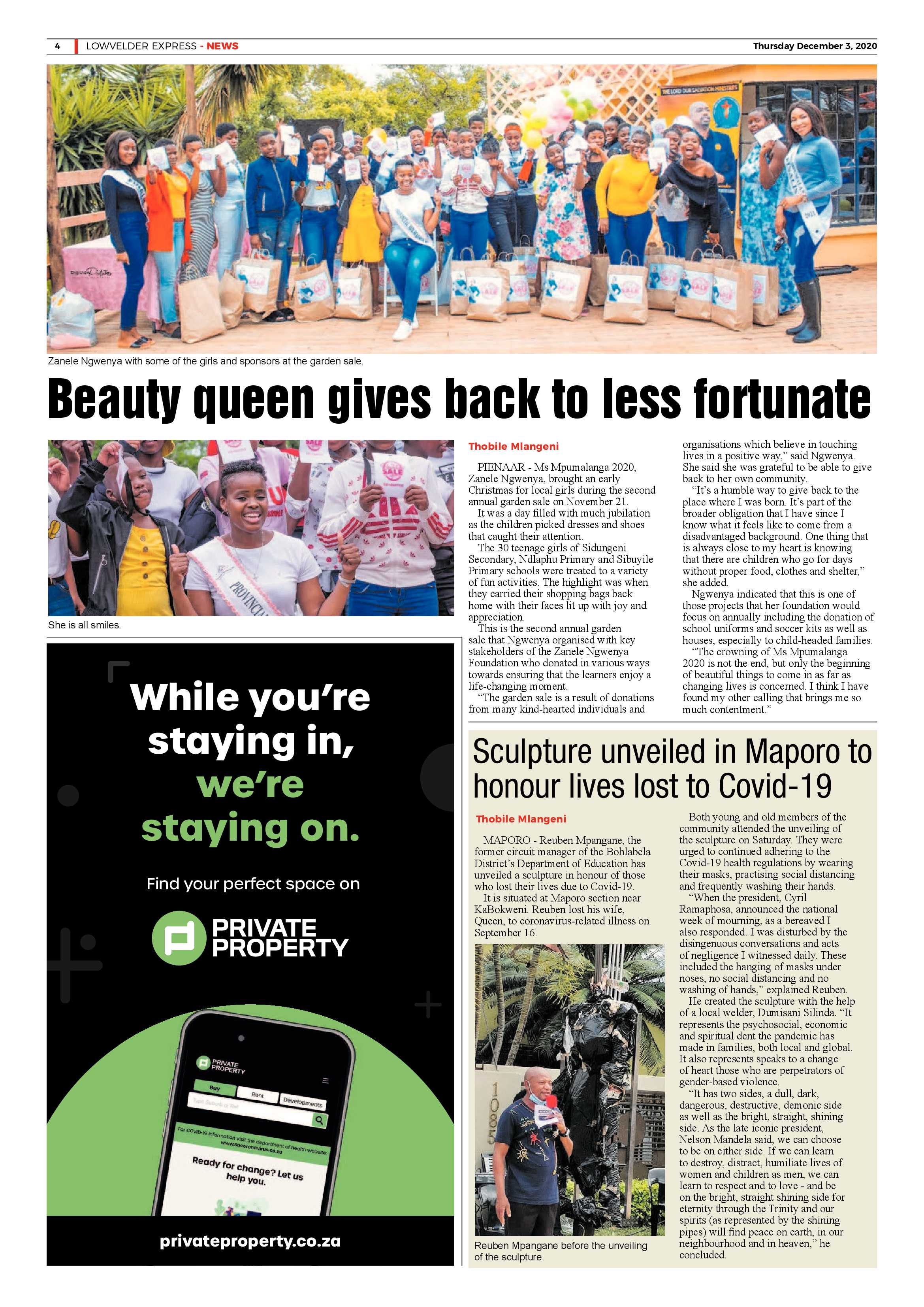 Lowvelder Express 3 December 2020 page 4