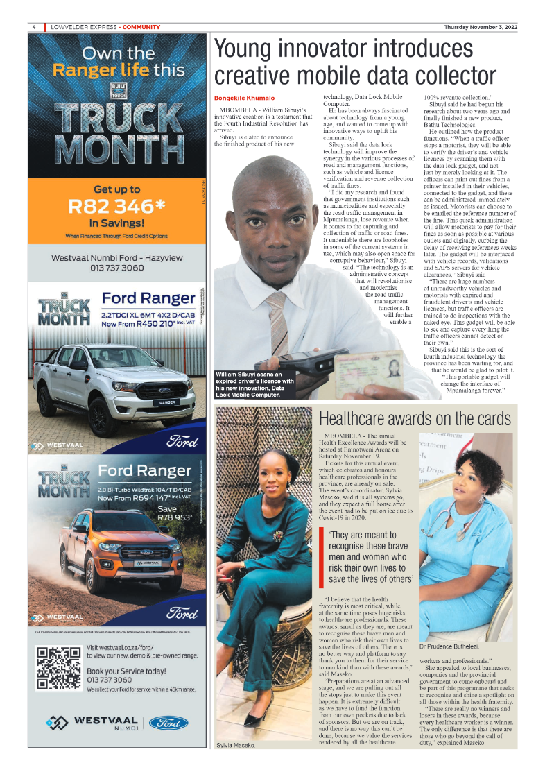 Lowvelder Express 3 November 2022 page 4