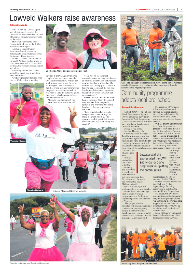Lowvelder Express 3 November 2022 page 9