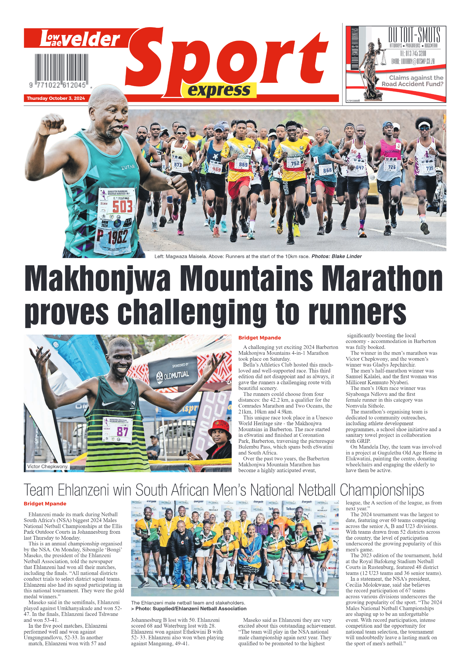 Lowvelder Express 3 October 2024 page 12